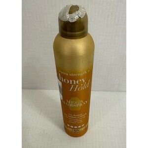 NEW OGX Honey Hold Extra Strength Mega Amber Extract Hairspray 8oz